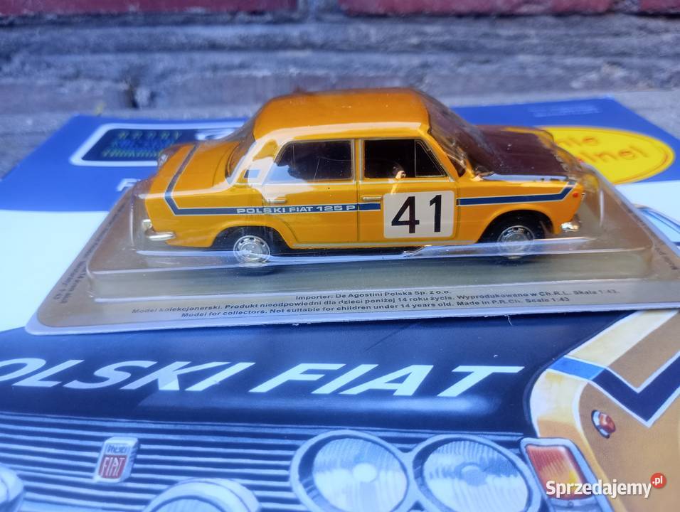 FIAT 125P RAJDOWY Kultowe auta PRL model auta Warszawa