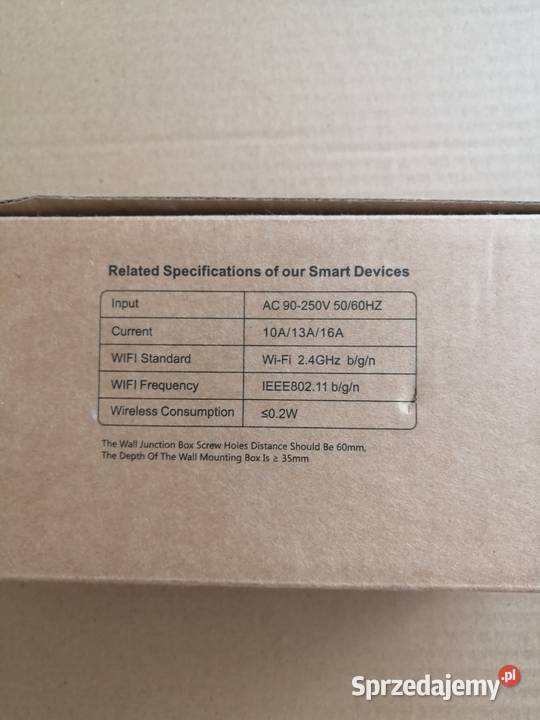 Wyłącznik podwójny Dotykowy BSeed czarny Zawiercie