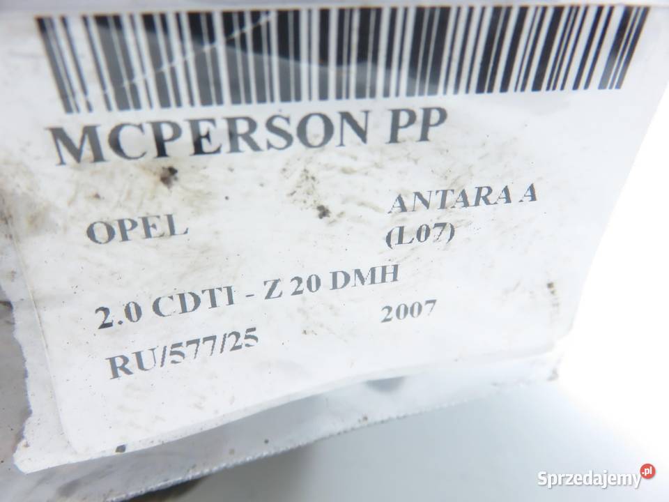 MCPERSON PRAWY PRZEDNI OPEL ANTARA A 20 CDTI