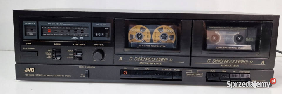 JVC TD W 103 TDW103 magnetofon casette deck
