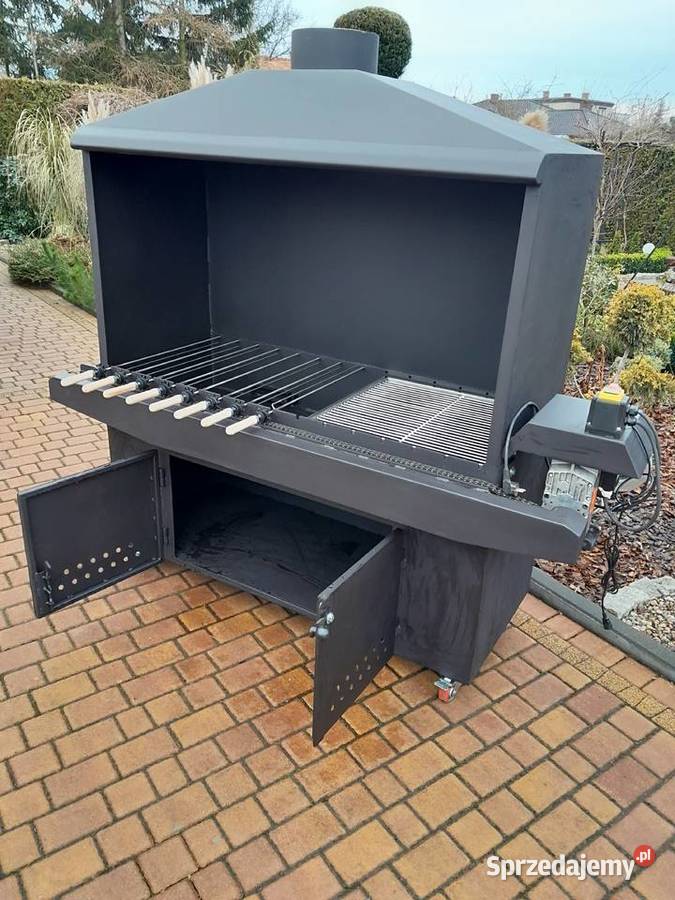 grill gastronomiczny cateringowy węglowy do Damasławek