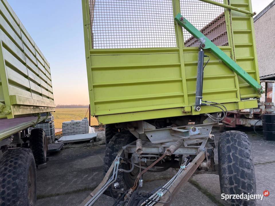 Przyczepy rolnicze 2 do zielonek sprowadzone Rolnictwo dolnośląskie Nowa Ruda