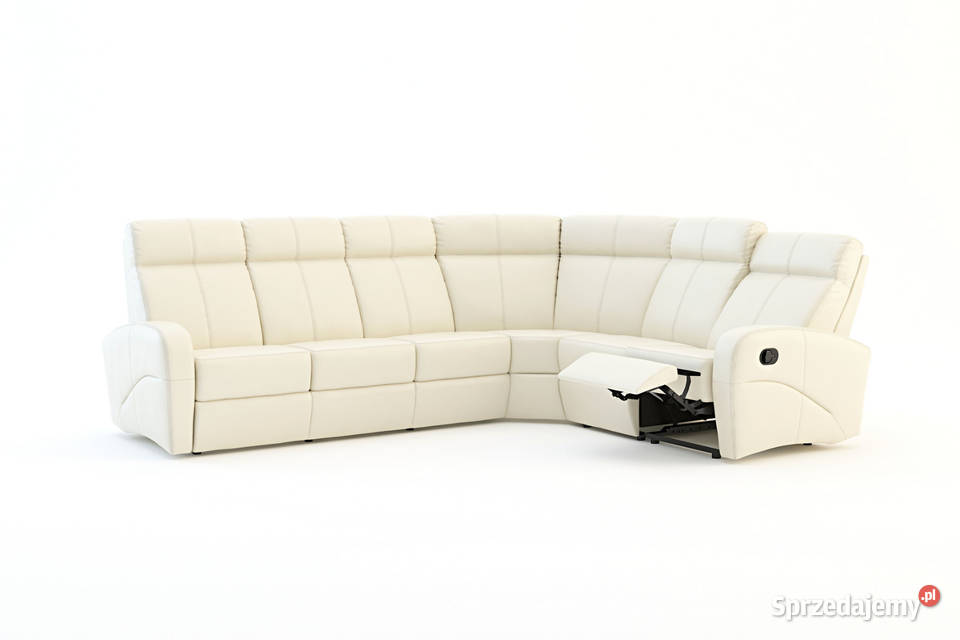 Narożnik Aston 3x1 skóra naturalna elegancja i Dom i Ogród Ostrowsko