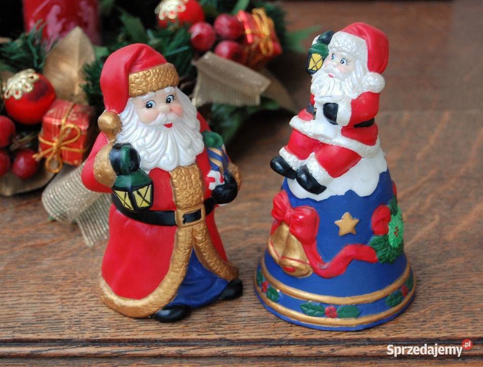 Święty Mikołaj ręcznie malowana figurka Lublin sprzedam