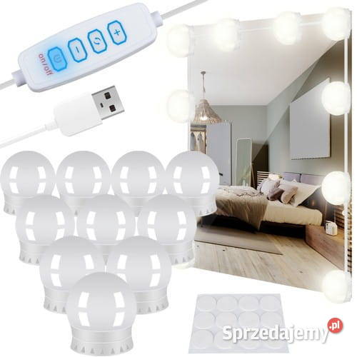 Lampki LED na lustro do toaletki Pawłowice sprzedam