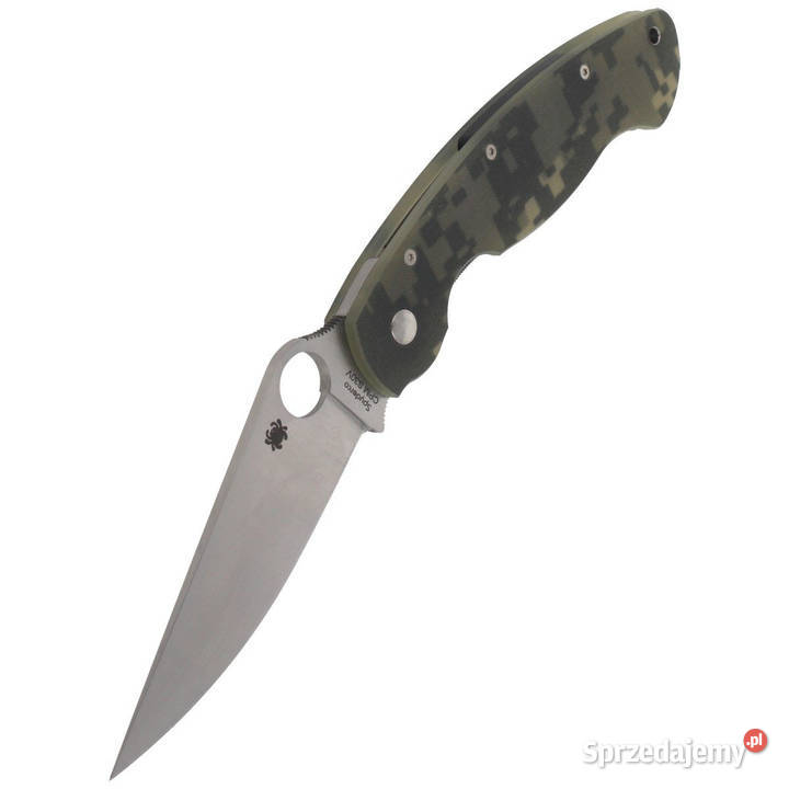 Nóż składany Spyderco Military G10 Camo Plain Warszawa sprzedam