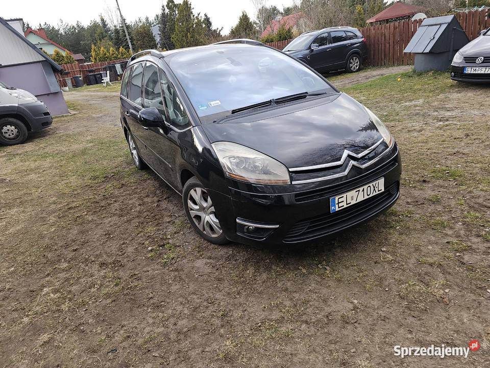 Citroen c4 Grand picasso exclusive 20b 2007r benzyna C4 Grand Picasso łódzkie Emilia