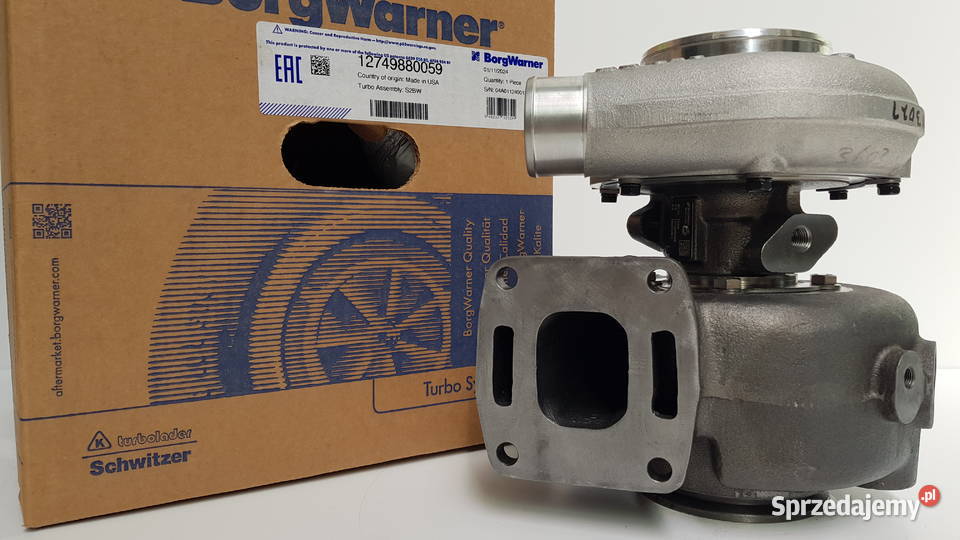 Nowa turbosprężarka SCHWITZER 12749880059 170259 mazowieckie Siedlce