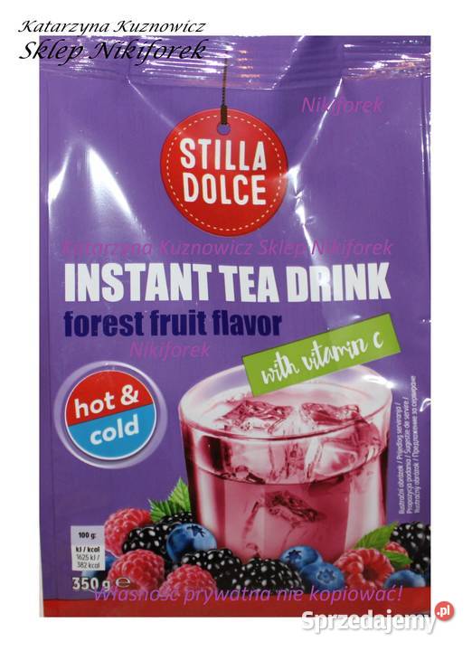 Stilla Dolce herbata napój herbaciany cytryna