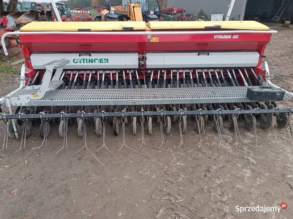 Siewnik Pottinger Vitasem 402 2014 podlaskie Suwałki sprzedam