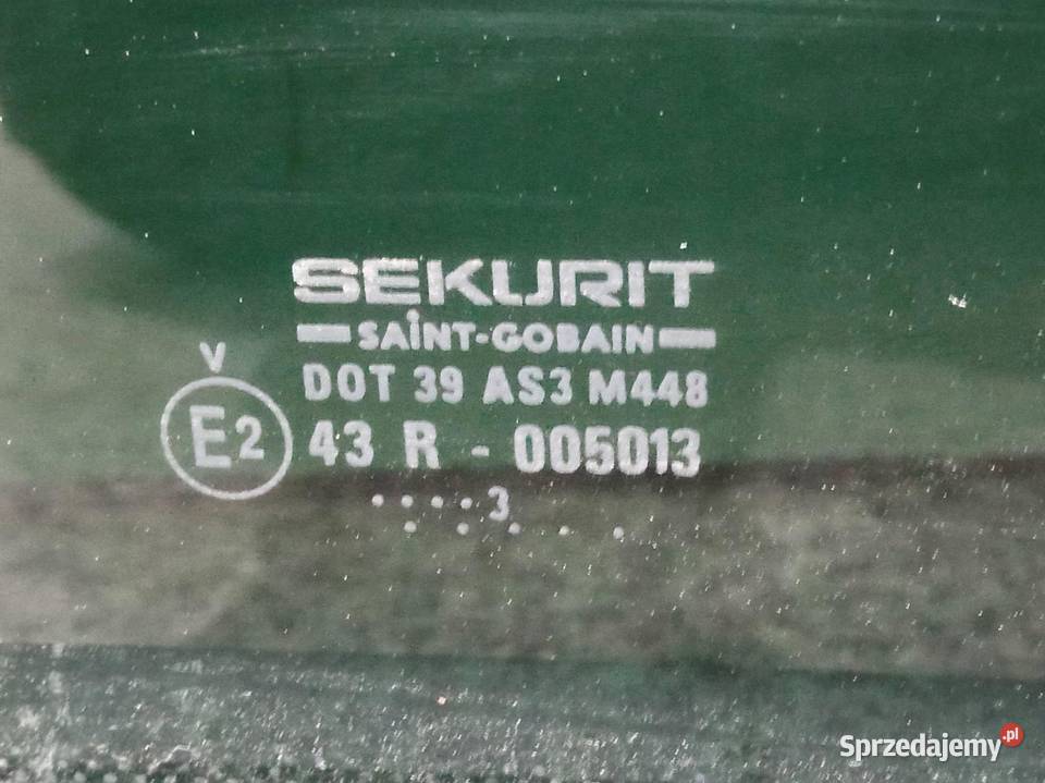 SZYBA KAROSERYJNA DACHU 03 807 Citroen C8 I Rok produkcji 2003 Karoseryjne