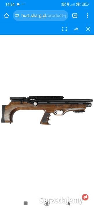 Wiatrówka PCP Reximex Lyra BP 45 mm NOWOŚĆ Chwałowice