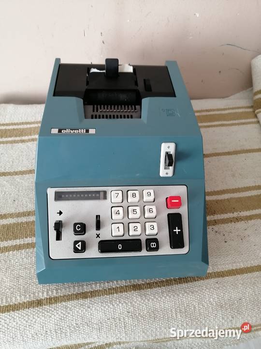 maszyna liczaca kalkulator olivetti ivrea summa