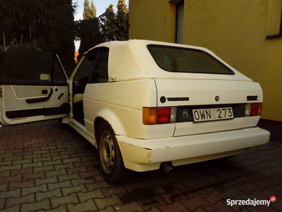VOLKSWAGEN GOLF MK1 Kabriolet KARMANN Zero nieuszkodzony sprzedam