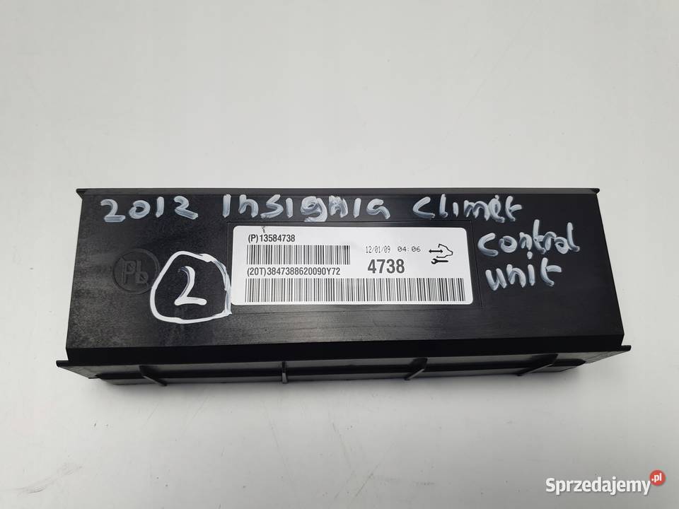 MODUŁ STEROWNIK NAWIEWÓW Opel Insignia A Chełm