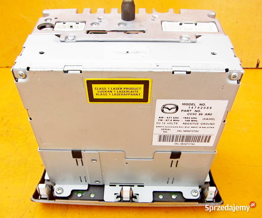 MAZDA 5 05-10 RADIO CD 14792086 ORYGINAŁ Zwoleń - Sprzedajemy.pl