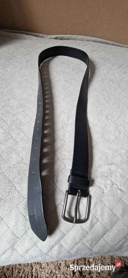 czarny pasek męski 130 małopolskie Kraków