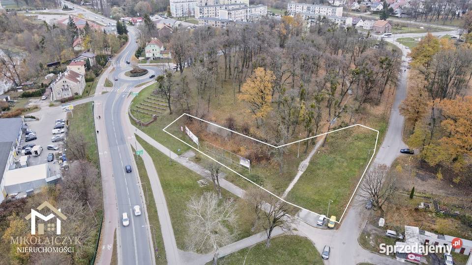 Działka pod budowę hotelu w Bartoszycach stały woda Bartoszyce