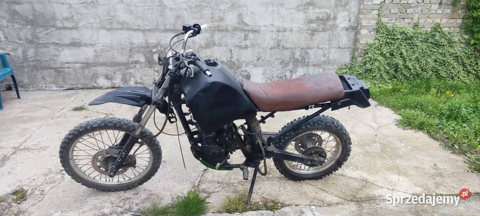 rama cross enduro kawasaki klr swap loncin