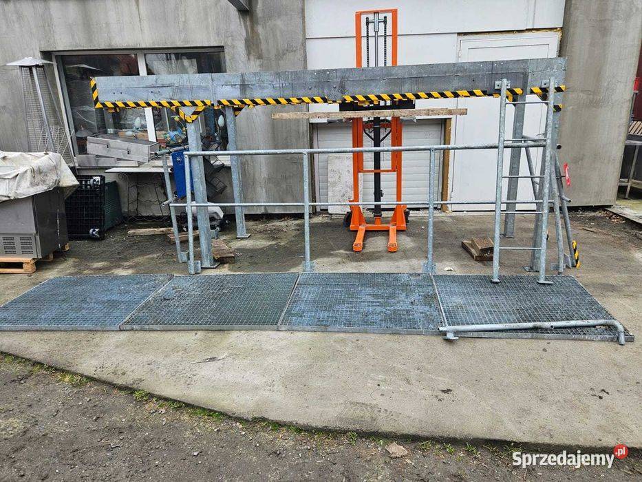 Solidny podest stalowy ocynkowany 418122185 z Góra