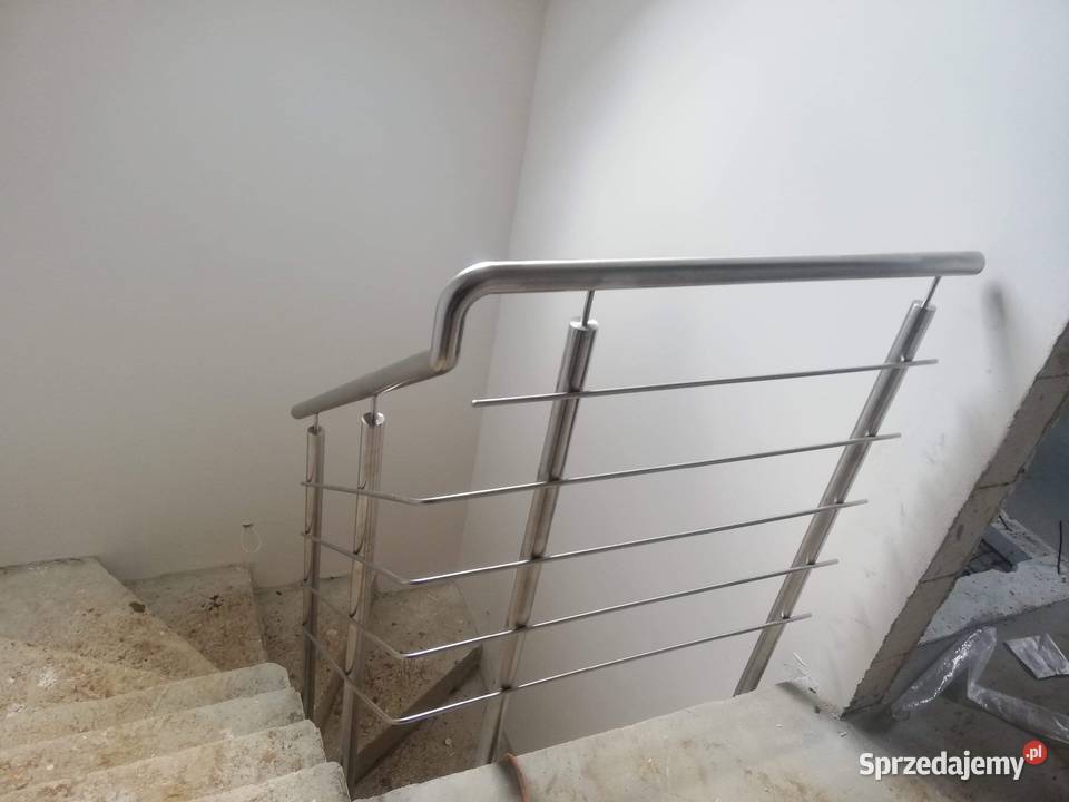 Balustrady ze stali nierdzewnej satyna Kielce