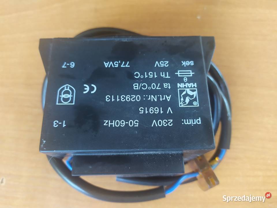 Transformator De Dietrich MC25 Domolight Elidens Grabówka