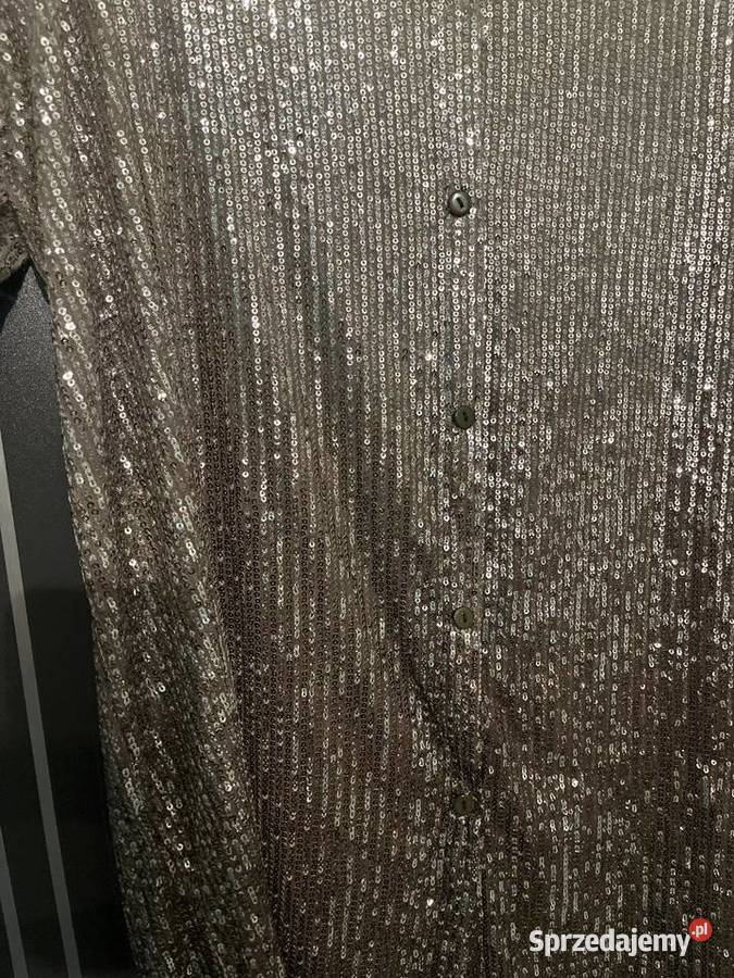 Boohoo sukienka koszulowa koszula Cekinowa Rozmiar 38(M) zachodniopomorskie Choszczno