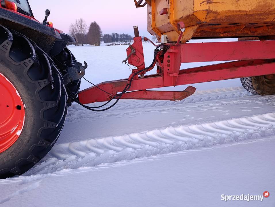Sprzedam przyczepę skorupowa 10 t zarejestrowana Kożuszki
