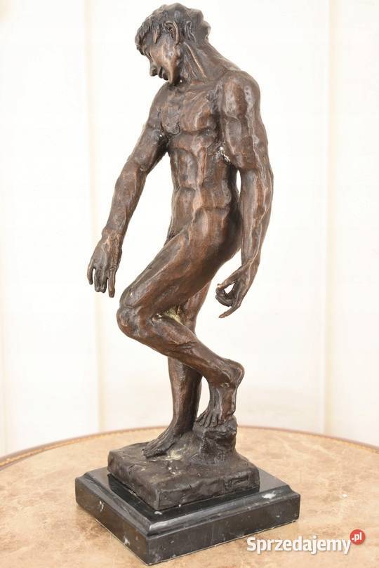 Auguste Rodin Adam Posąg Akt Mężczyzny Sygn sprzedam