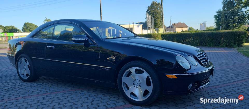Mercedes CL 600 V12 Biturbo 500 Klukowo-Kolonia sprzedam