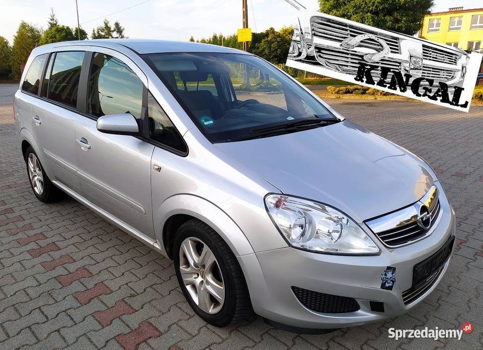 Opel Zafira 16 benzyna 2009r 7 osobowy