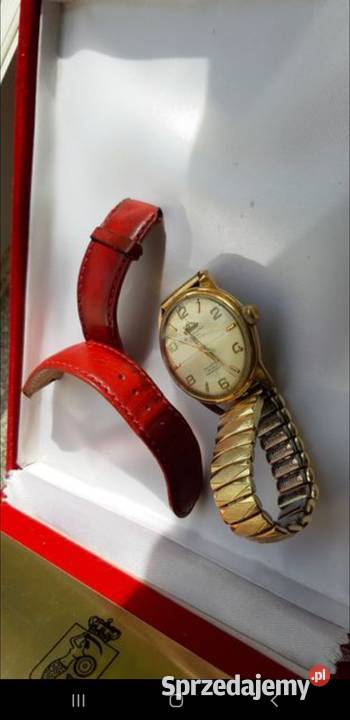 Atlantic super de luxe 21lewels zegarek złoty na rękę Podkowa Leśna sprzedam