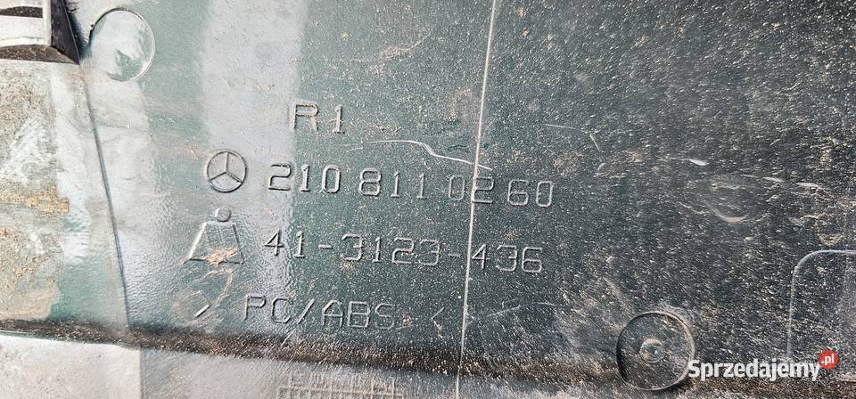 Obudowa lusterka prawa mercedes w202 w210 Zbąszyń