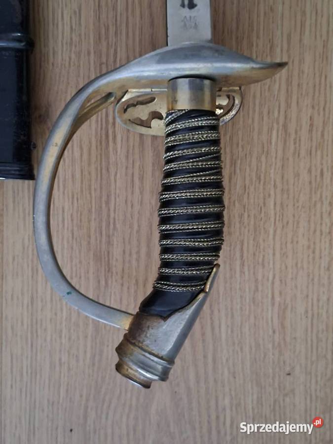 Pałasz Pruski oficera piechoty wz 1889 Militaria zachodniopomorskie Szczecin
