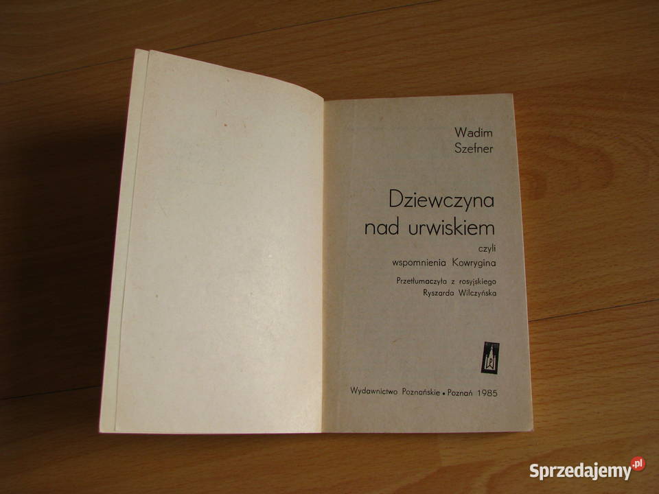 Szefner Wadim Dziewczyna urwiskiem Brzegi