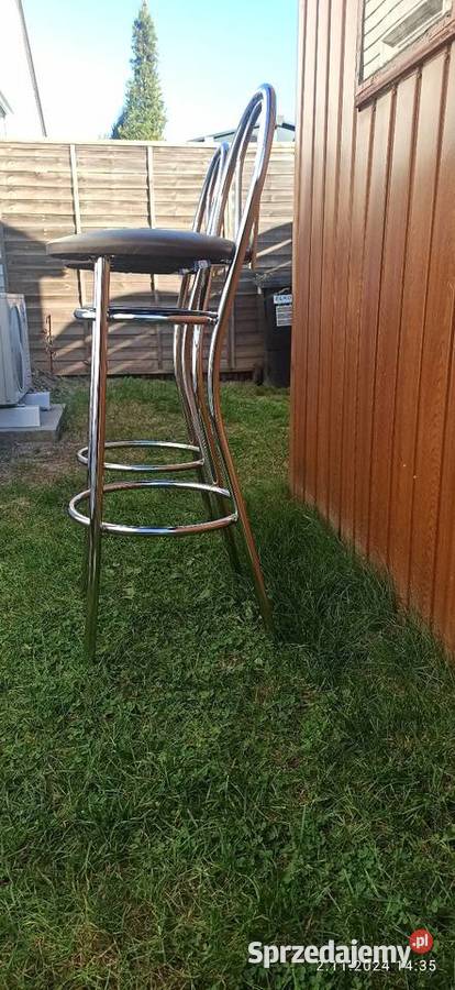 Hokery barowe 2sztuki ładne wysokie krzesła opolskie Opole sprzedam