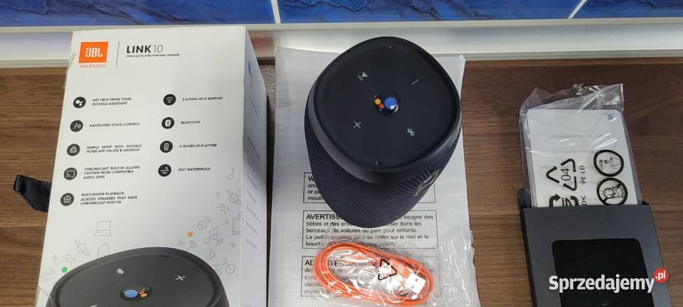 JBL Link 10 przenośny głośnik z Asystentem