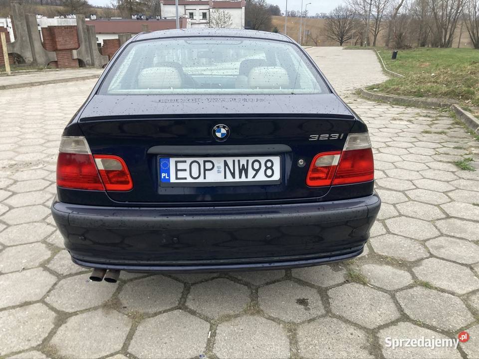 BMW 323i granatowy Seria 3 Nysa sprzedam