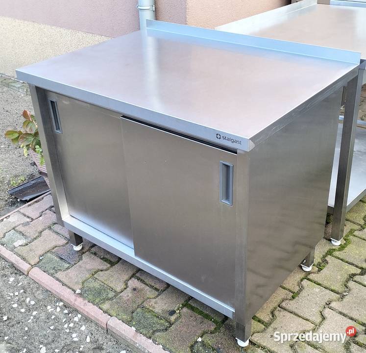 Stół gastronomiczny zabudowany 100x70x85