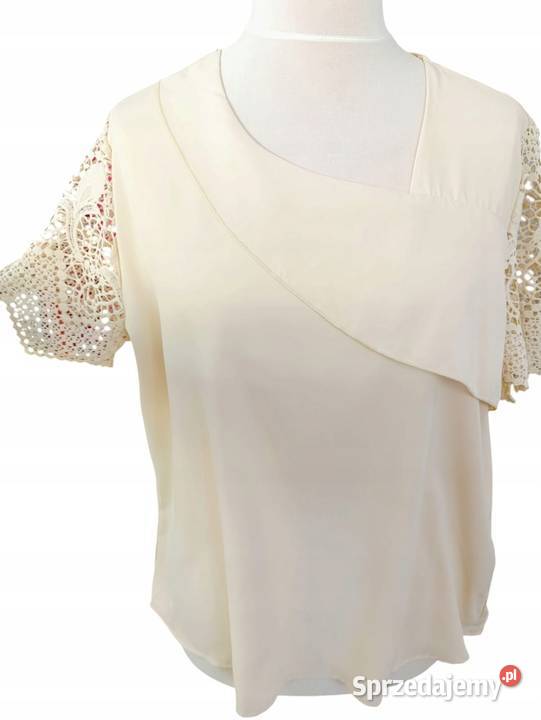 Bluzka damska elegancka koronka biust 118 Rozmiar 42(XL) Wieluń sprzedam