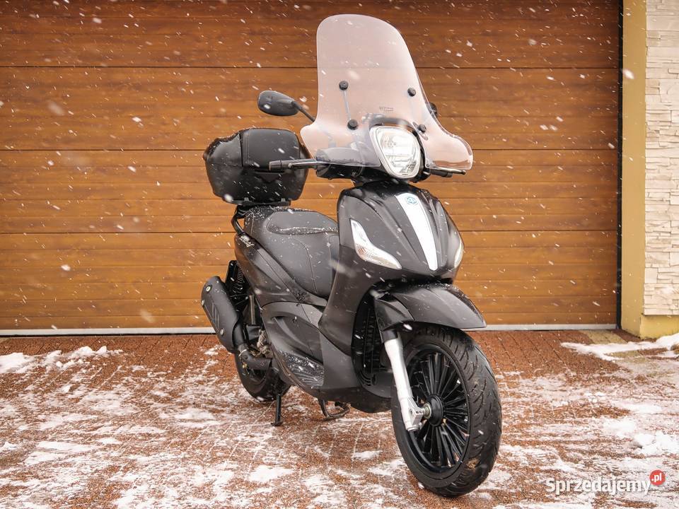 Piaggio Beverly Super Stan Duży i Wygodny Kufer Starowa Góra