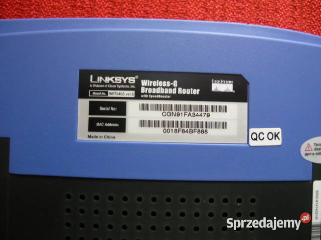 Router Linksys router Myszków