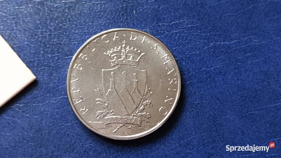 Stare monety 100 lir 1979 San Marino Antyki, Sztuka, Kolekcje podkarpackie Lesko