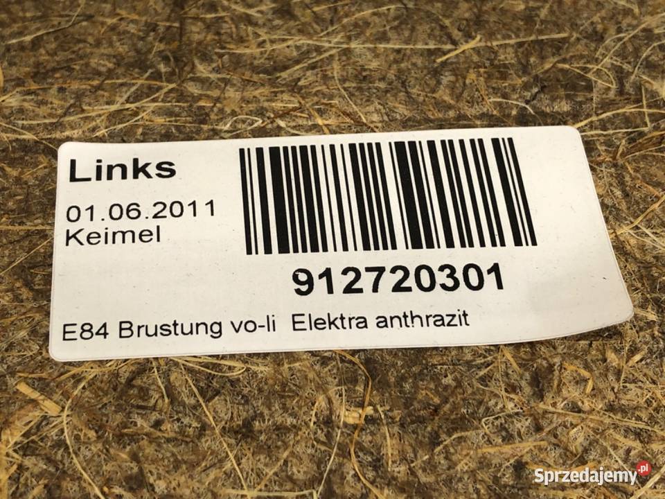 BOCZEK DRZWI LEWY PRZÓD BMW E84 SUV 0915 osobowe sprzedam