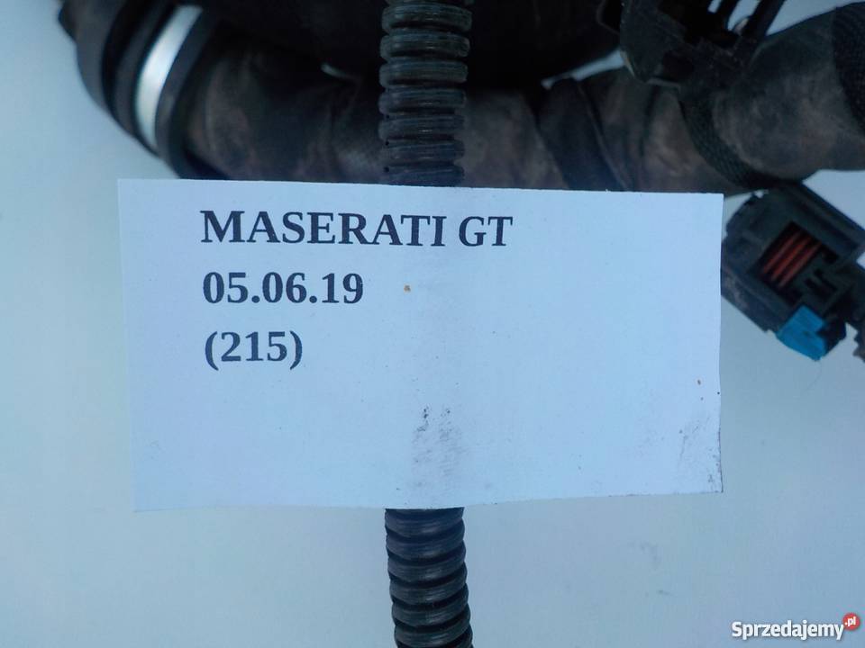 WIĄZKA INSTALACJA MASERATI GRANTURISMO S 47 V8 materiały instalacyjne Układ elektryczny wielkopolskie Nowy Tomyśl