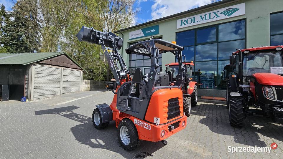 Ładowarka EVERUN ER 1220 silnik KUBOTA podlaskie Łomża