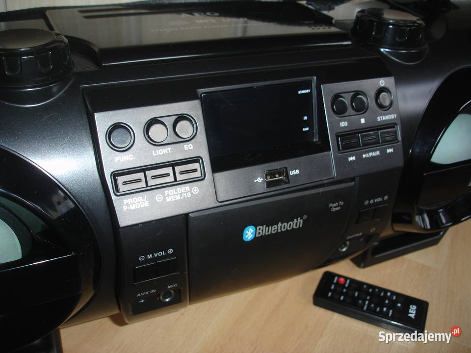 Radiomagnetofon AEG SR4360BT Zielona Góra sprzedam