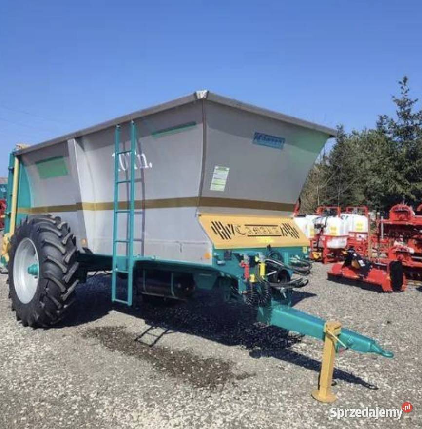 Rozrzutnik obornika 12 t Camara INOX mazowieckie Sokołów Podlaski