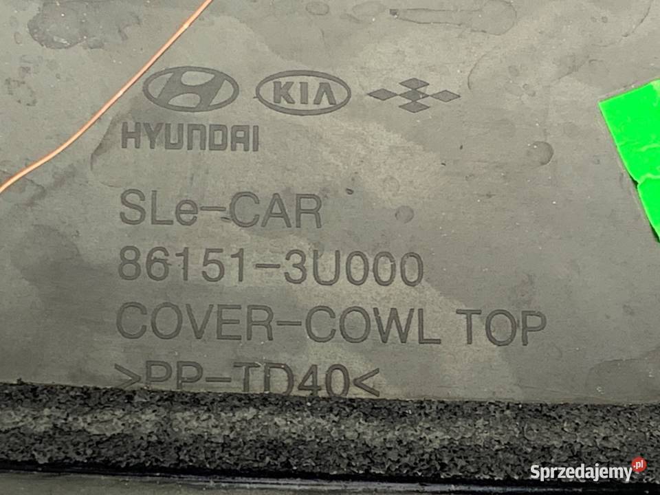 PODSZYBIE KIA SPORTAGE III 861513U000 Hatchback osobowe Motoryzacja sprzedam