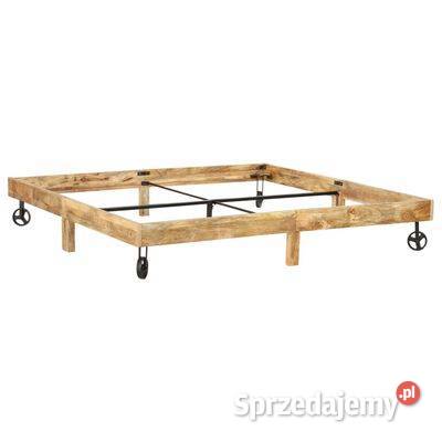 vidaXL Rama łóżka lite drewno mango 200 x 200 Warszawa
